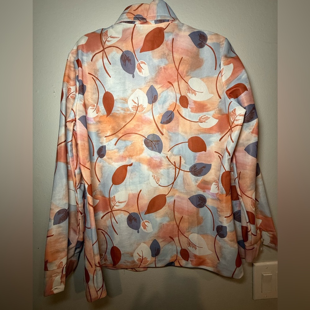70s vintage dagger collar blouse/ queens casuals blouse with tags! - Picture 3 of 9